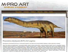 Tablet Screenshot of m-pro.pl