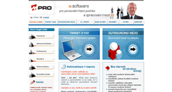 Desktop Screenshot of m-pro.cz